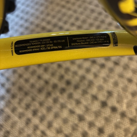 Babolat Boost A Tennis Racquet and Racquet Cover with Shoulder Strap, Brand New! - Picture 11 of 16